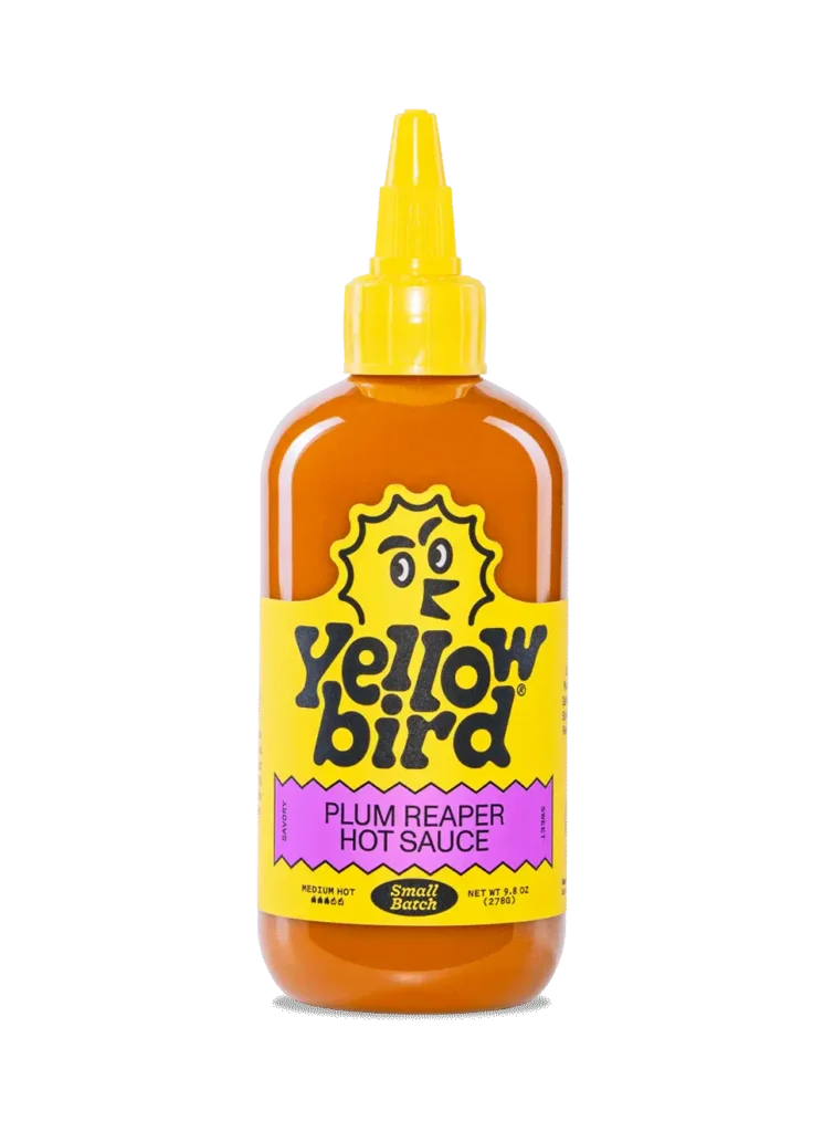 yellowbird plum reaper hot sauce